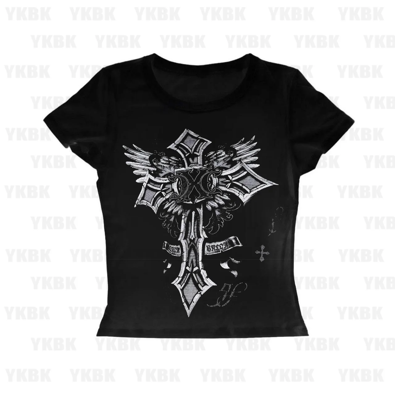 Couture Y2K Retro Graphic women Tee America Streetwear Unisex Breathable Short Sleeves Summer Hip-Hop Oversized Gothic T Shirt
