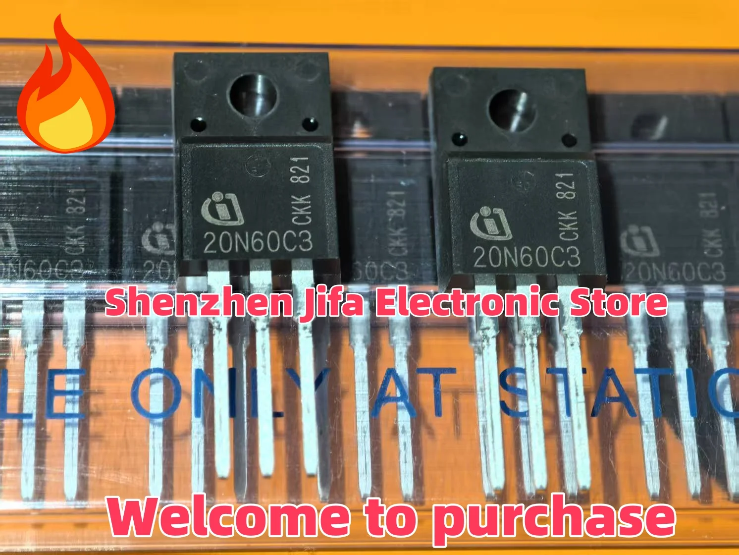 

20N60C3 SPA20N60C3 20A 650V MOSFET TO-220F Field effect transistor