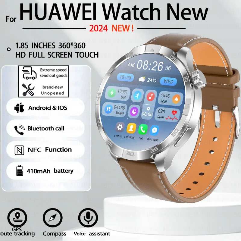 2024 New Original Outdoor Sports Smart Watch Men 1.85