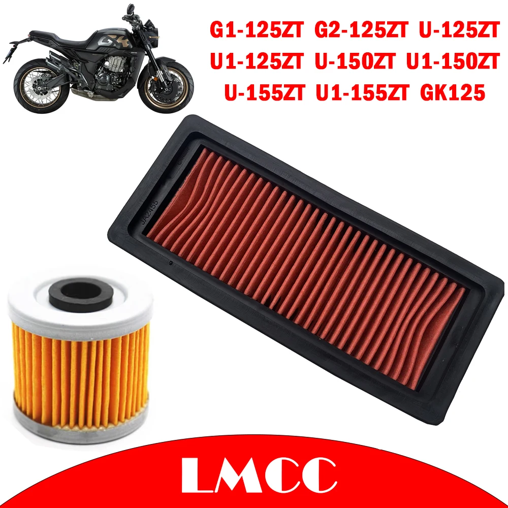 Motorcycle Engine Air Intake Filter Cleaner Element Air Filter For ZONTES G1-125 G2-125 U-125 U1-125 U-150 U1-150 U1-155 GK125