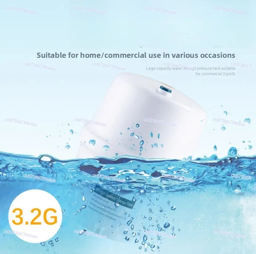 Water Purifier Accessories 3.2G Pressure Bucket Water Storage Tank