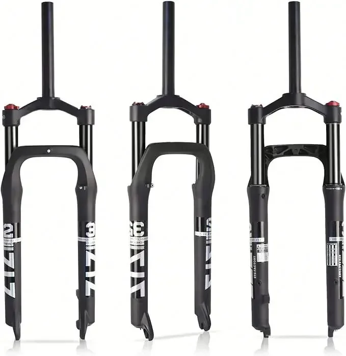 cheap Mountain Bike Front Fork Aluminum Alloy Magnesium Alloy MTB 26 27.5 29 inch Air Suspension Bicycle Front Fork
