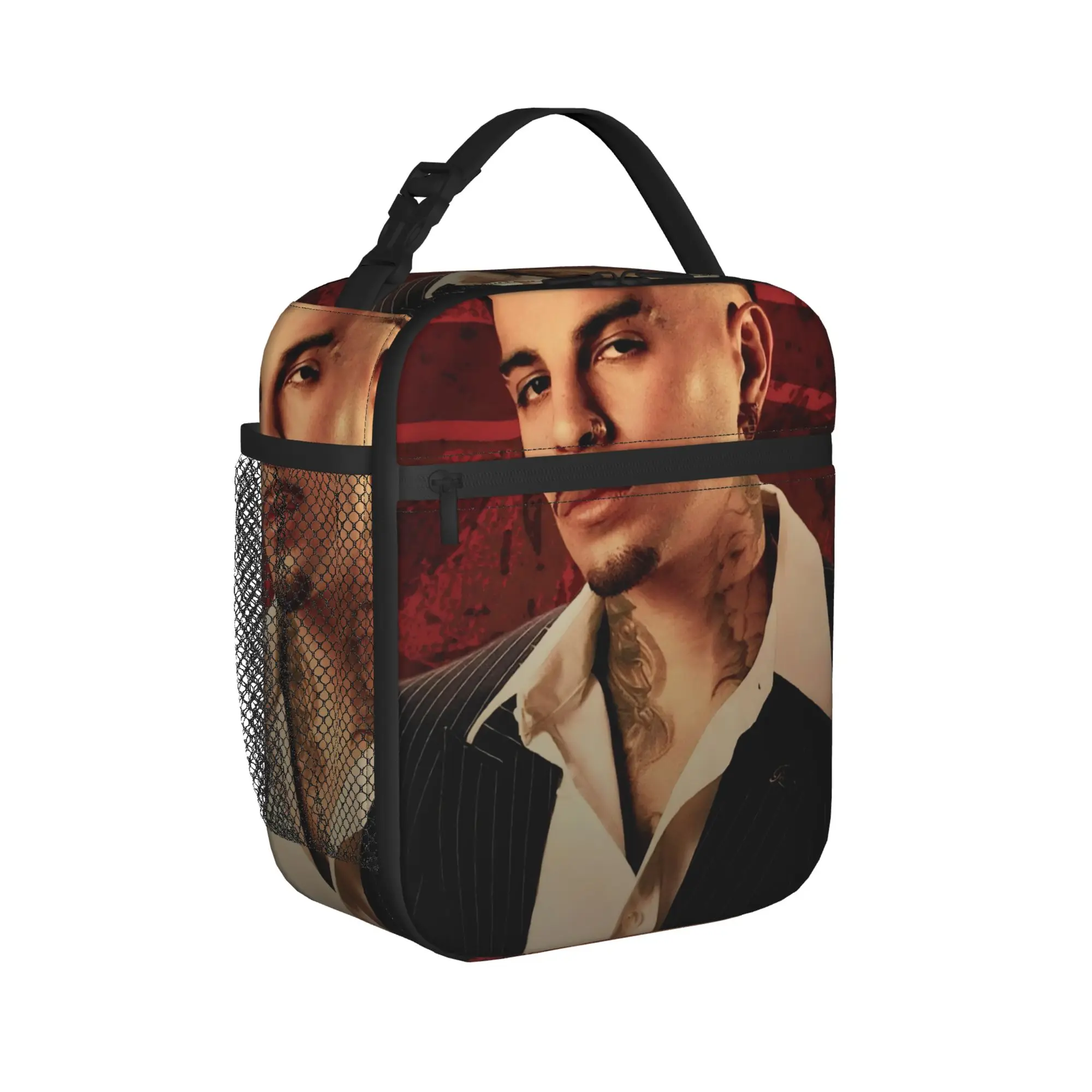 Rauw Alejandro Singer Rapper Thermal Insulated Lunch Bag for Office  Portable Bento Box Men Women Thermal Cooler Lunch Boxes