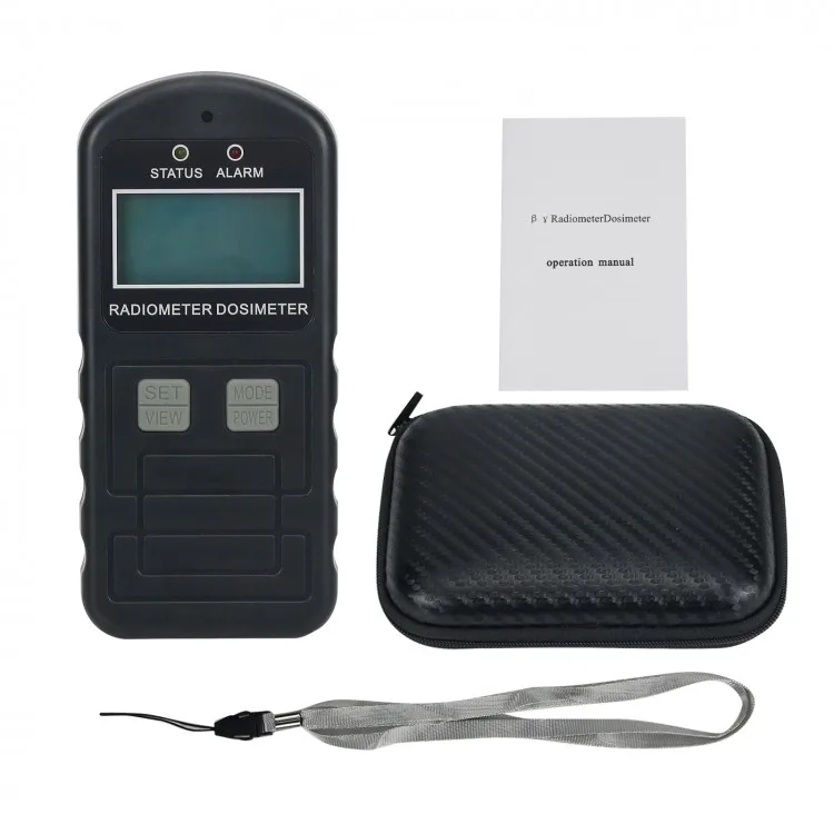 F9000 Highly Sensitive Geiger Counter Radiation Detector Radiometer Dosimeter with Multiple Alarm Modes