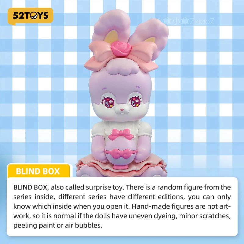 52TOYS Fuwa Fuwa-Glamour Cutie Series, Mystery Box, Action Figure random Collectible Toy Desktop Decoration Gift