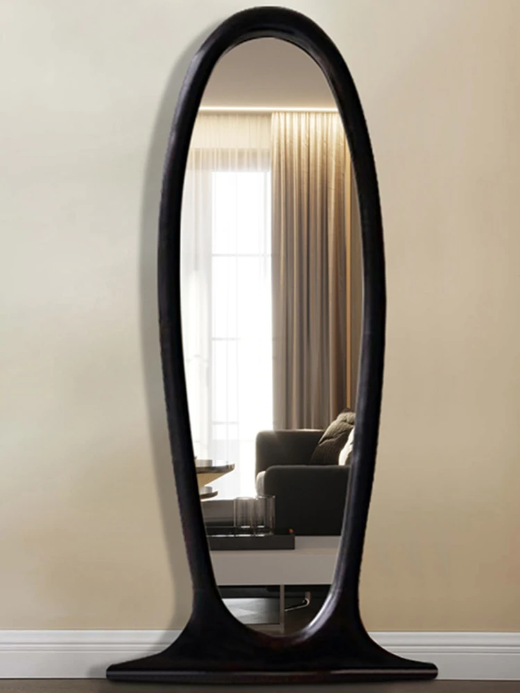 Floor-to-ceiling mirror, irregular dressing mirror, special-shaped creative Nordic Land full-length mirror