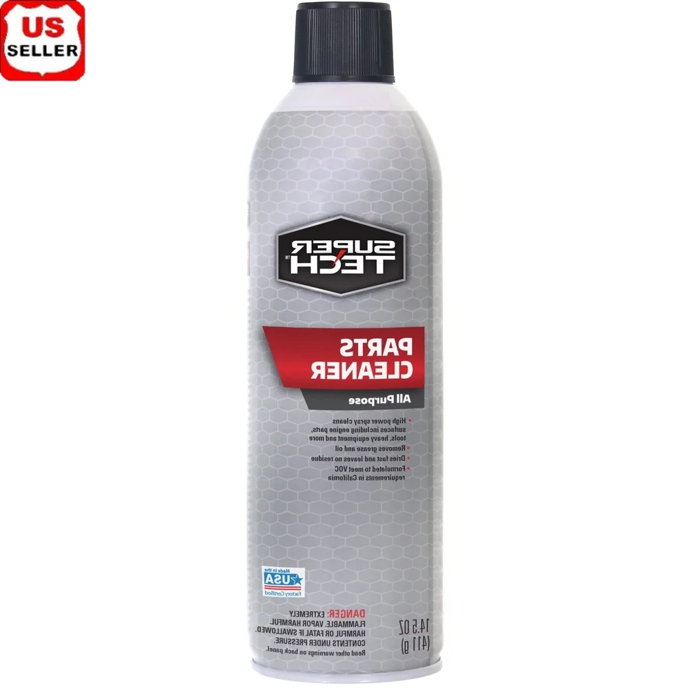 رذاذ منظف للأجزاء شديدة التحمل لجميع الأغراض يزيل زيت الشحوم سريع الجفاف وخالي من البقايا أدوات المحرك المعدات المتوافقة مع المركبات العضوية المتطايرة 14.5 أونصة #1