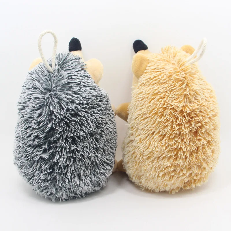 Hedgehog giocattoli morbidi per cani di peluche cani di piccola/grande taglia giocattolo interattivo/cigolante giocattolo resistente al morso da