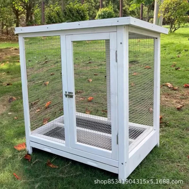 Waterproof Luxury Villa Outdoor Rabbit Nest Pet Cage Hamster Pigeon Cage Bird Cage