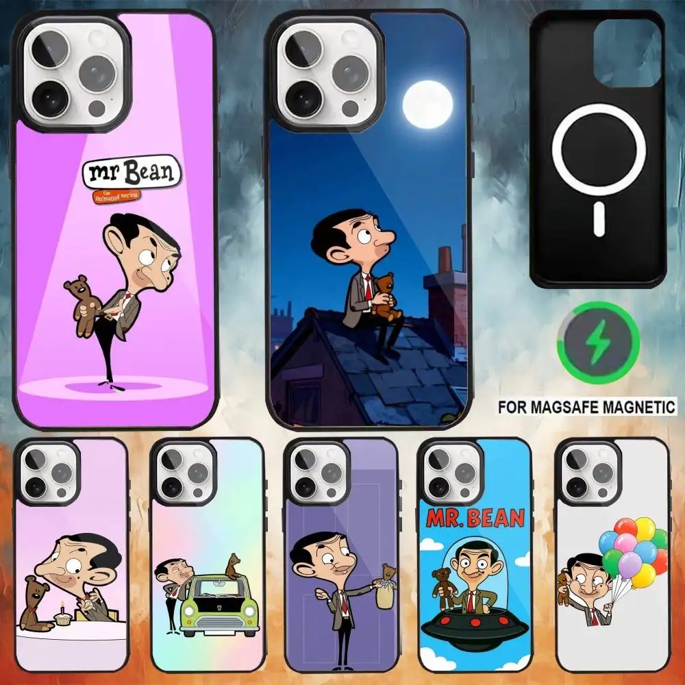 

Mr bean wallpapers Phone Case For iPhone 17,16,15,14,13,12,Plus,Pro,Max for Magsafe Magnetic Wireless Charging