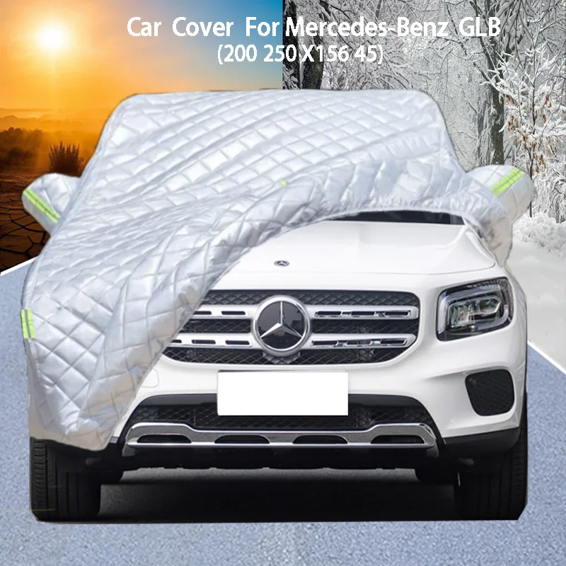 

For Mercedes-Benz GLB Car Cover Delivers Hail Protection, Scratch Guard, prevents paint Peeling Rain & Snow Resistance