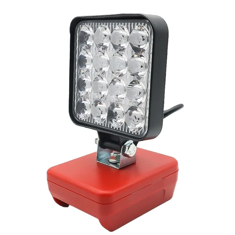 Led Light For Dewalt For Milwaukee 18V 20V Battery Portable Spotlight Cordless Outdoor Work Fishing Handheld Emergency Tool Lamp