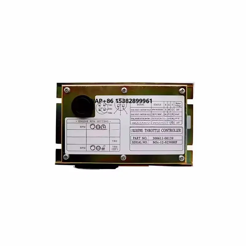 300611-00139 Engine Throttle Controller Board MJc-12-0250HHF for Excavator Electric Parts