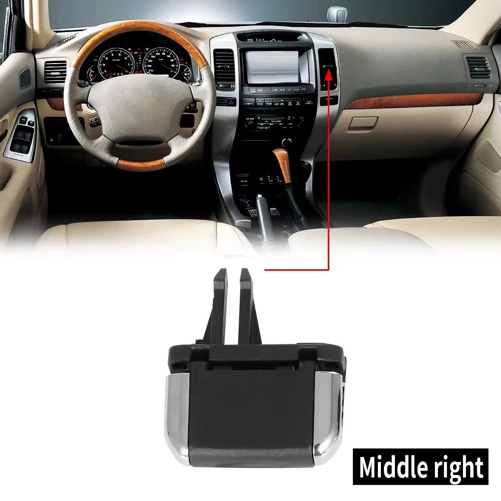 Car Air Vents Tab Clip  for Toyota Land Cruiser Prado LC120 2003-2009  Car Air Conditioner Outlet Vents Tab Clip Repair Kit