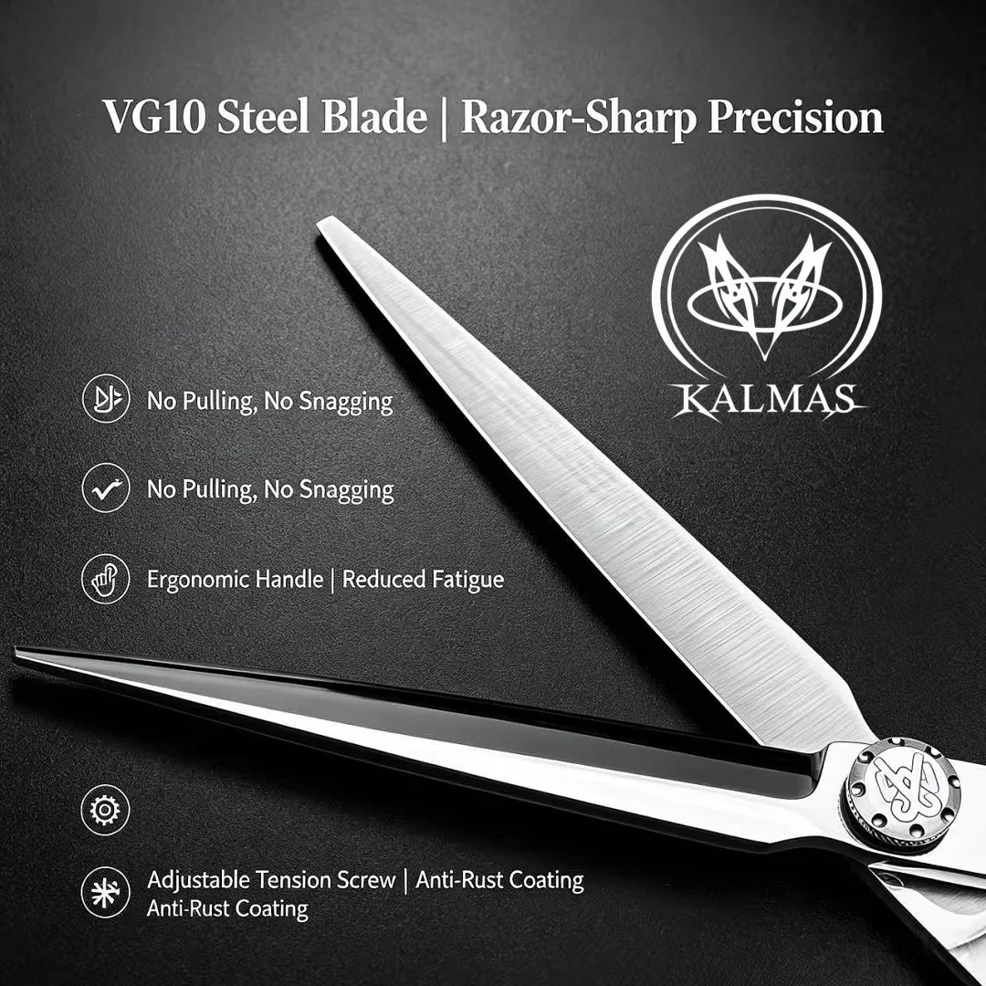 Professional Hair Cutting Tool, Hair Salon, Ultra-Thin Scissors 6.0 Inch Hair Scissors Tool