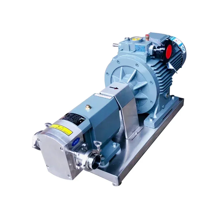 

Customized high quality transfer pump self priming lobe pump food