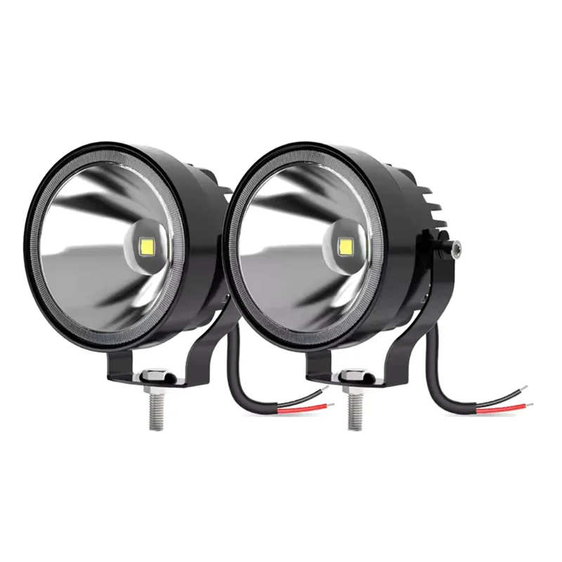 

2 шт. 4-дюймовый светодиодный рабочий фонарь 4X4 Offroad 30 Вт 14000 лм супер яркие белые круглые противотуманные фары для мотоцикла ATV Boat-A28K
