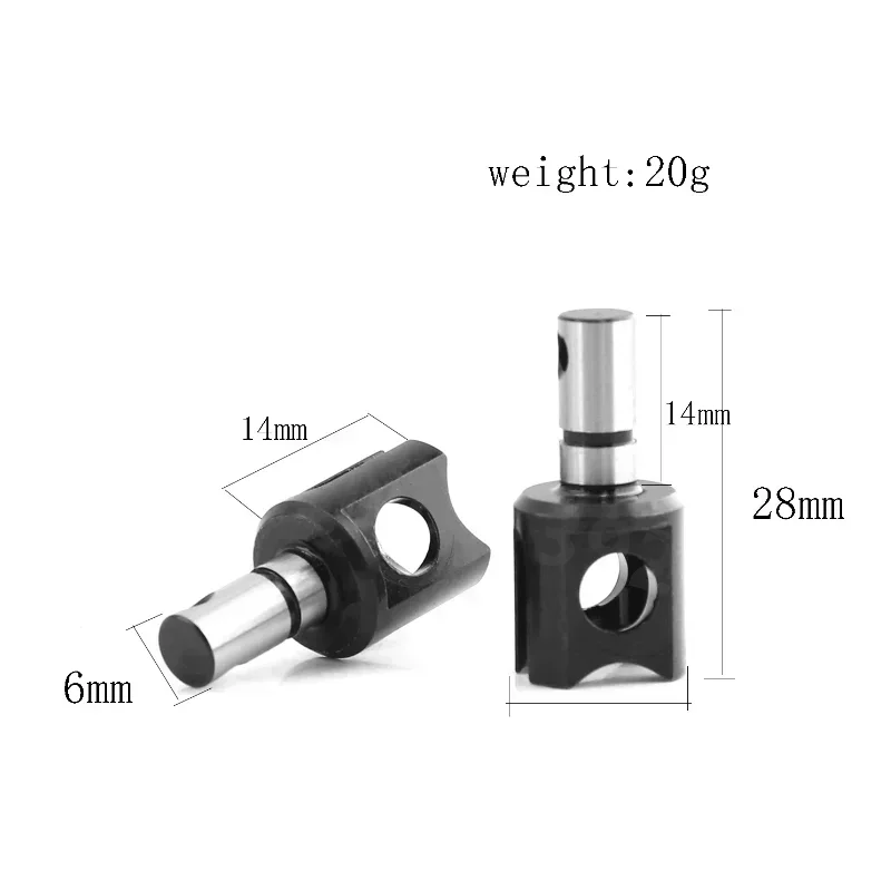 for Kyosho INFERNO MP9 MP10 1/8 RC Car Upgrade Parts Accessories  2pcs Metal Differential Cup Diff Cup IF412 view 5
