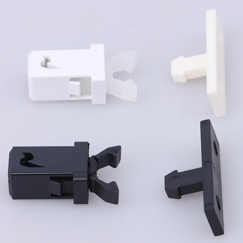 10Pcs Black White PR-001 Small Door Lock Switch Lock For MS Air Conditioner Set Top Box TV EVD DVD Door Cover