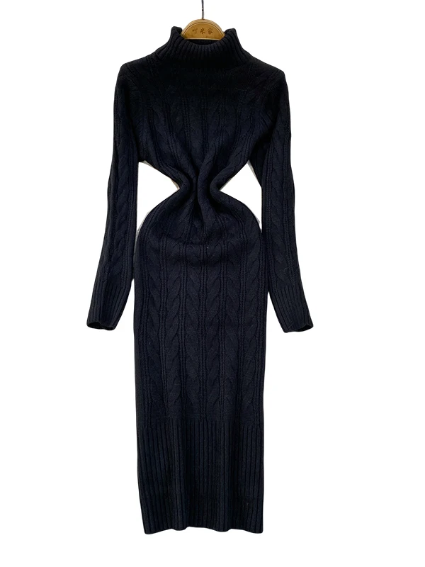 Ay High Collar Knit… - image