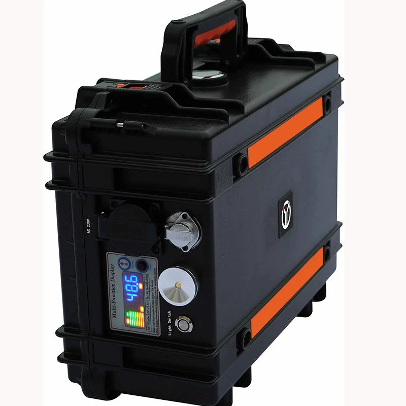 Accumulative Portable Power Station 2kw  Rechargeable Battery  AC110V AC220V 12V/5V DC Output backup TV Machine Tools