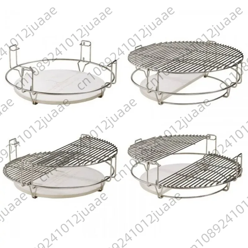

Divide and Conquer Cooking System for 18 Inch Round Kamado BBQ Grill Accessories 18inch 22inch 25inch