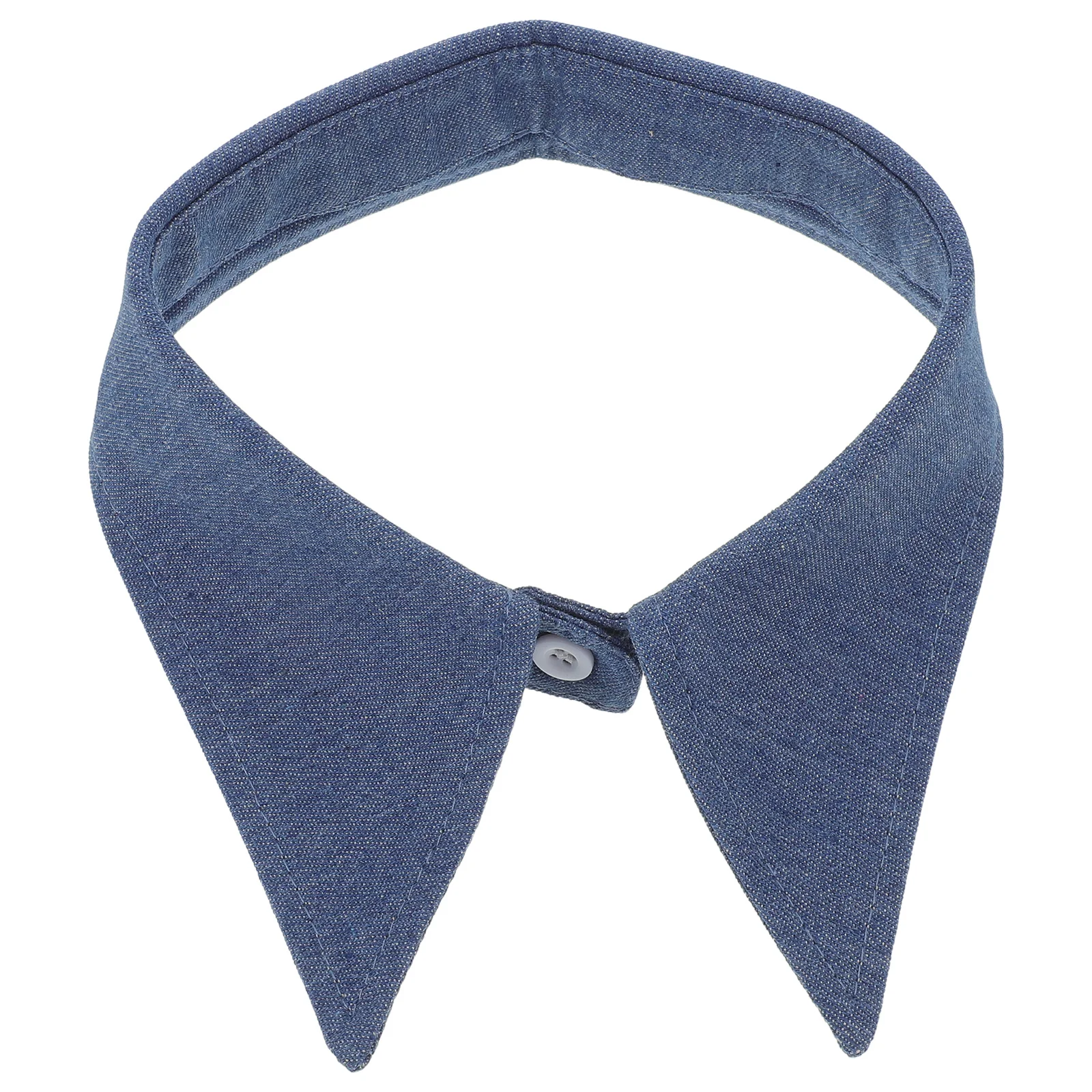 

Stylish Removable Denim Collar Women Decorative Comfortable Detachable Dickey Fake Collar Unique Design Fashion Accessory
