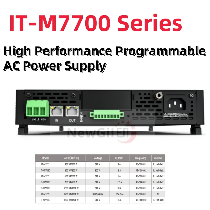 ITECH IT-M7721 IT-M7722 IT-M7722E IT-M7722D IT-M7723 IT-M7723E IT-M7723D  IT-M7721L IT-M7722L  Programmable AC Power Source