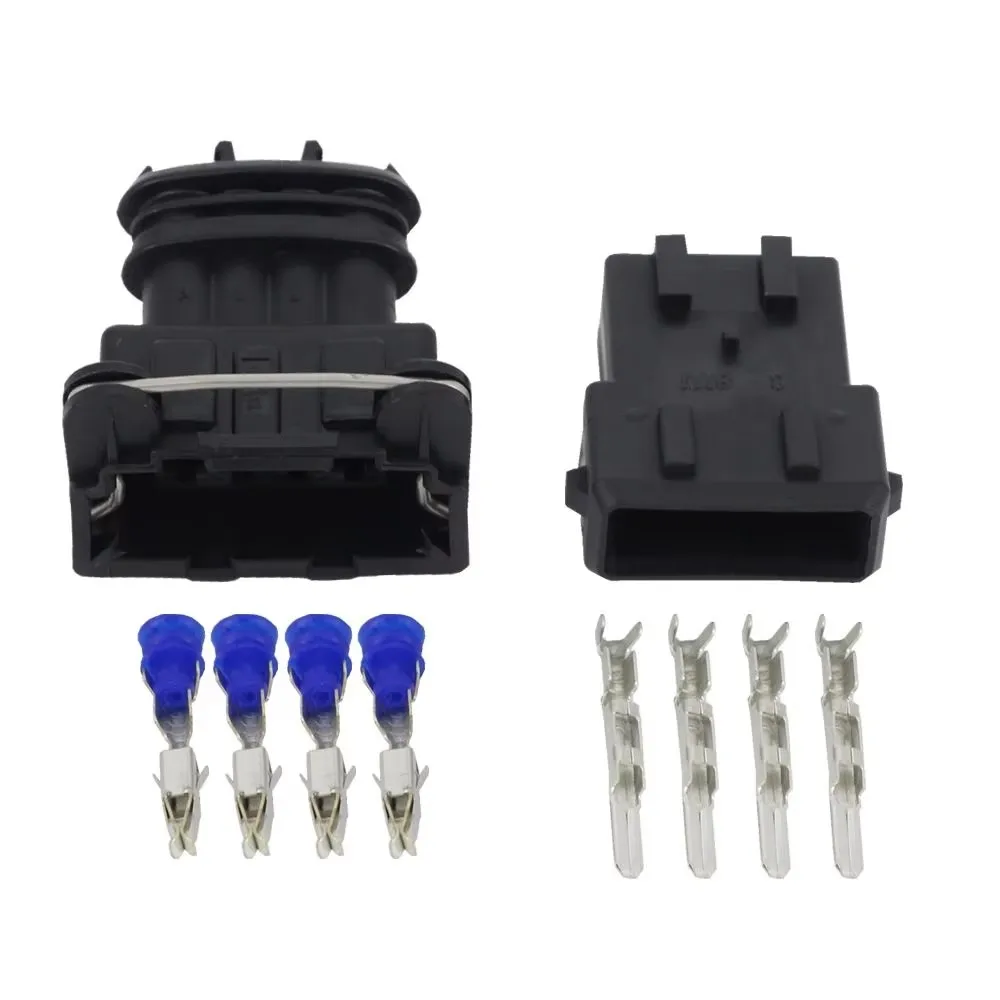 4 Pin (Male+female) DJ7042Y-3.5-11/21 Auto Headlight Sensor Plug-in Car Connector Plug 4P