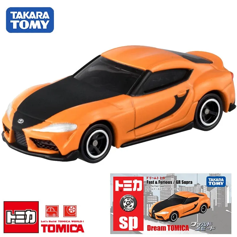 1:64 Takara TOMY Tomica Fast&Furious F9 SP TOYOTA Supra Nissan SKYLINE GTR R34  Hot Kids Toys Vehicle Diecast Metal Model