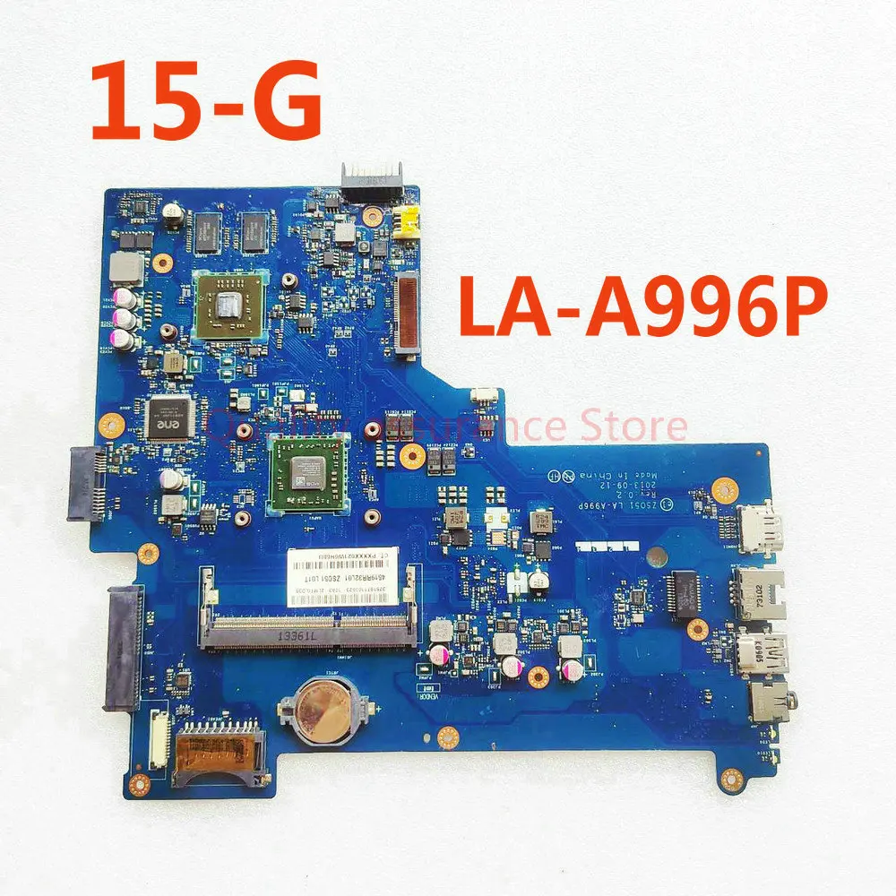 LA-A996P For HP 15-G Laptop Motherboard ZSO51 LA-A996P Mainboard With EM2100 CPU LA-A99 100% Fully Tested Good