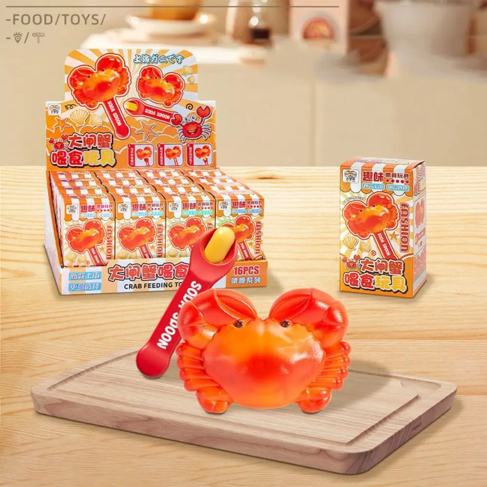 

Desktop Ornament Simulated Ramen Feeding Panda Crab Food Feeding Cartoon Kitchen Play House Children's