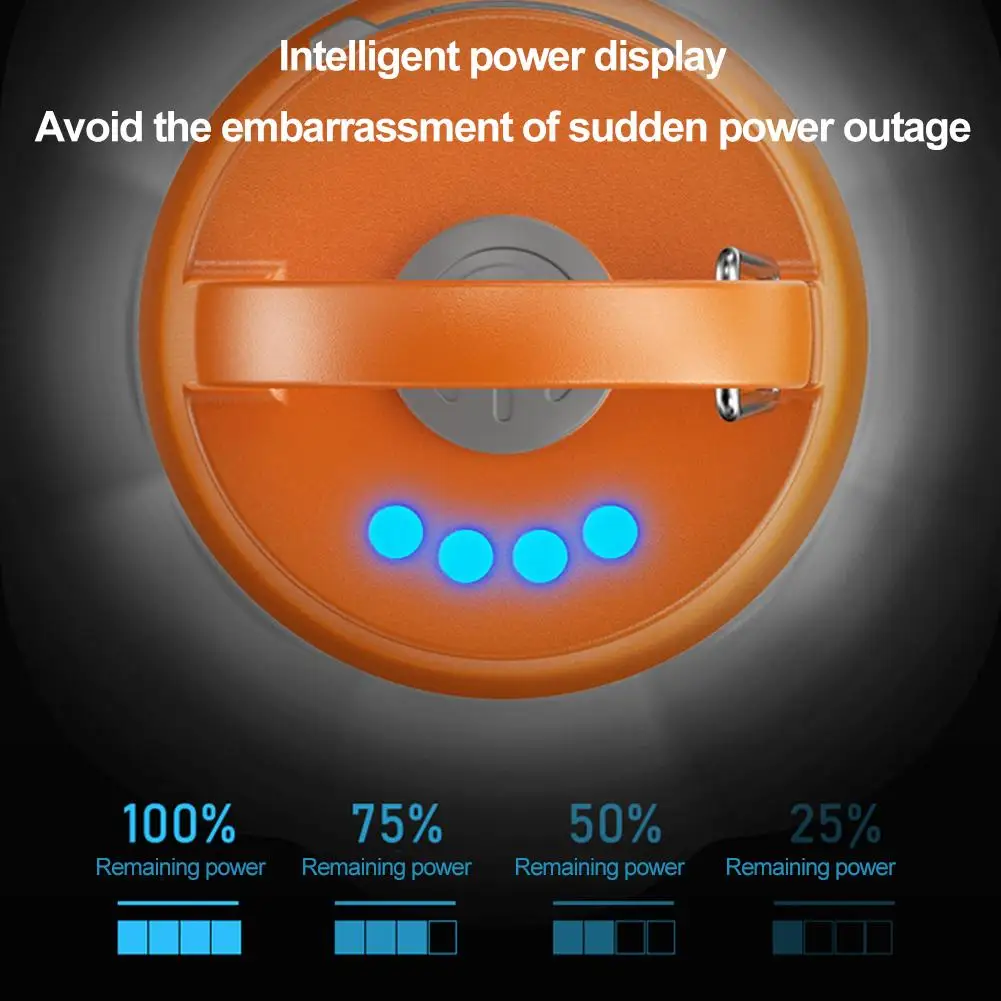 ضوء تخييم متعدد الوظائف، فانوس خيمة LED بسلسلة مفاتيح صغيرة مع ضوء مزاج RGB وتصميم غطاء زجاجة، معدات خارجية محمولة #3
