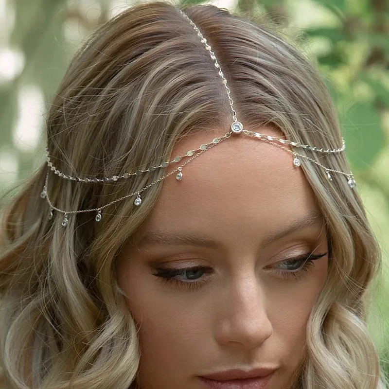 Crystal Handmade Headbands Fashion Wedding Hair Accessories Cheap Hairbands Rhinestone Head Jewelry Accessories