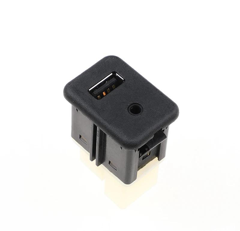 Audio Player USB Receptacle Black Matte  for Burick Cardillac  Chevrorlet  GMCs   	25832462