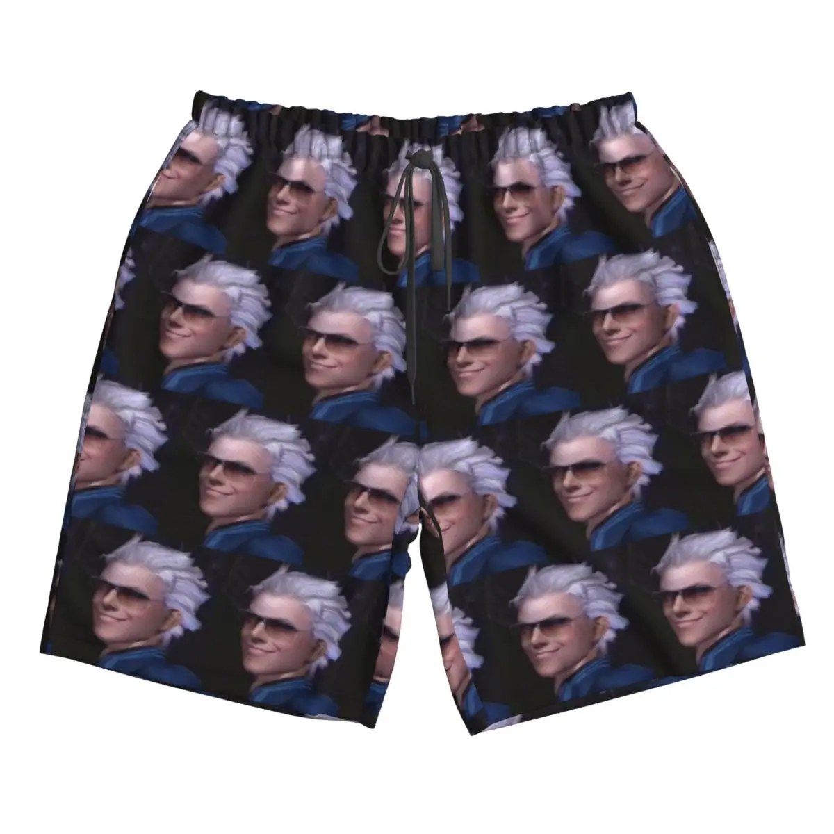 Vergil From The Devil May Cry Seri Trunks Beach Board Shorts Casual Quick Dry Swimming Summer Men Pants