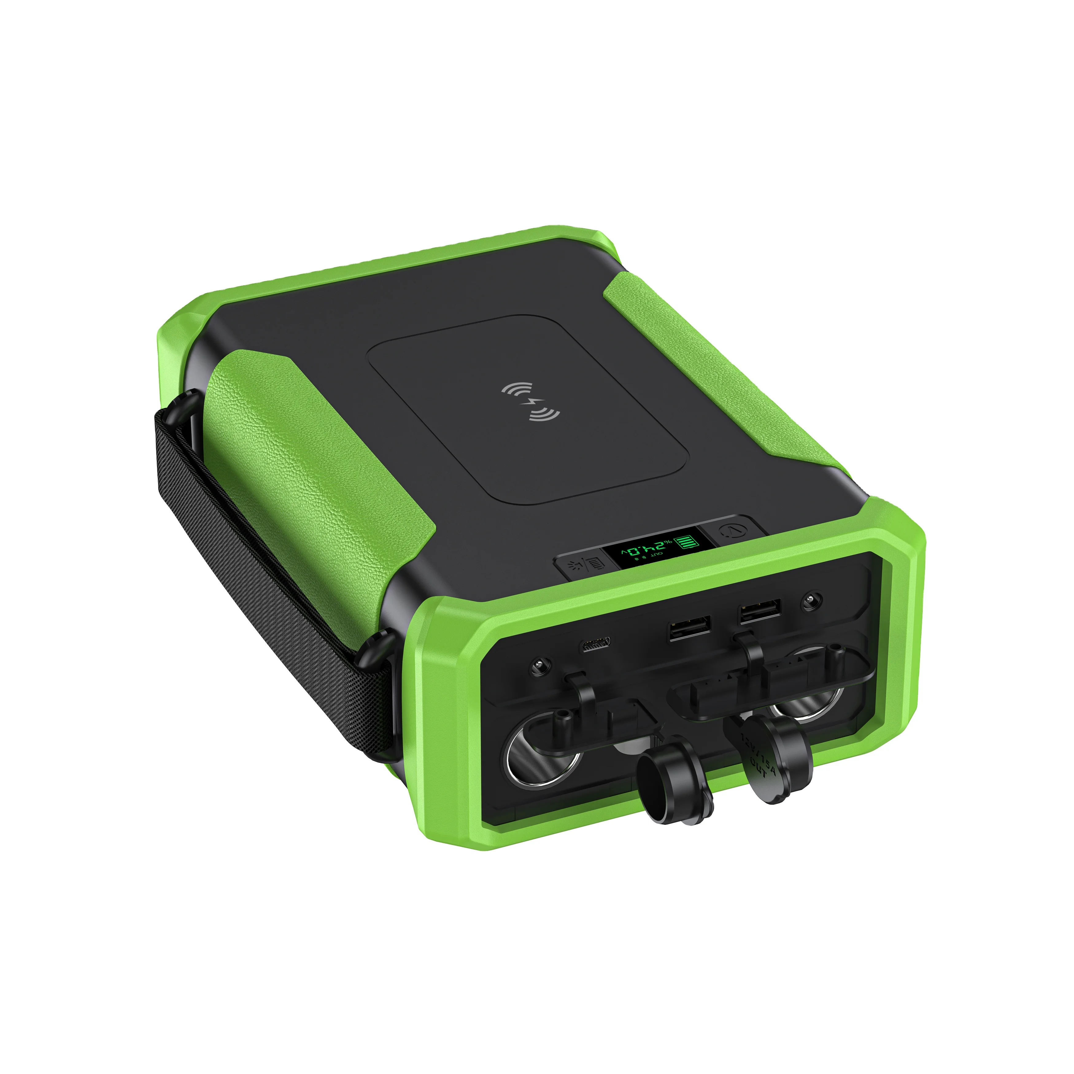 

YYHC-Hot Sell 85w Off-grid Generator Led Light Wireless Charger Solar Charging Portable Power Banks Power Station With Solar Pan