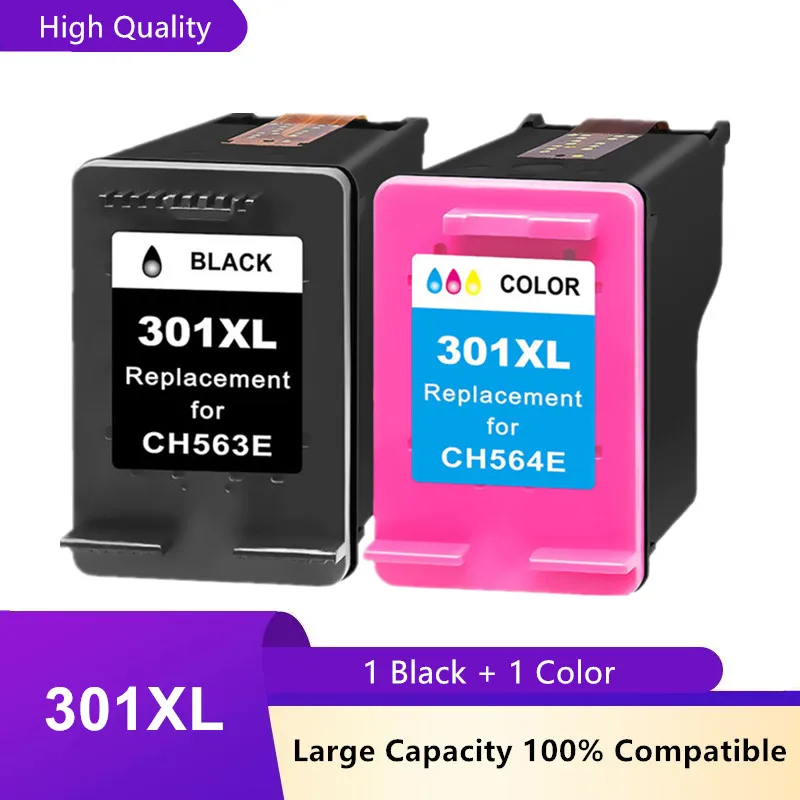 Compatible 301XL Ink cartridge for HP 301 for HP301 Deskjet 1000 1010 1050 1510 2050 2540 2542 2543 2547 2549 Printer