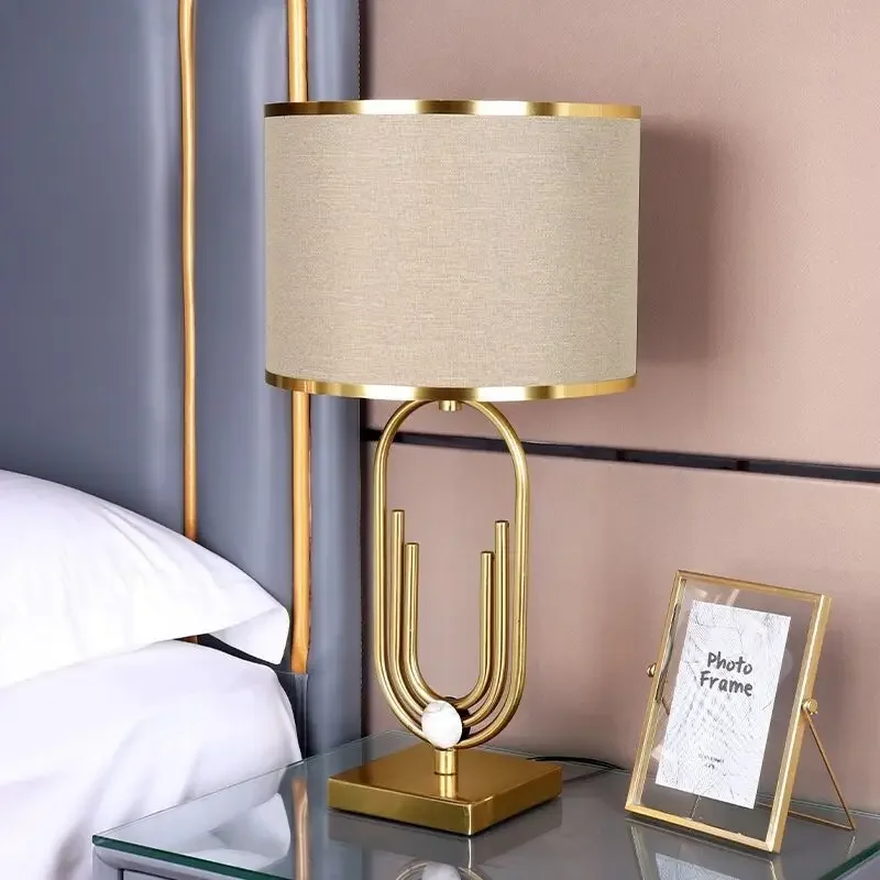 Table Lamps for Bedroom Bedroom Wedding Room Bridal Lamp Wedding Lamp Red Light Luxury Bedside Table Lamp