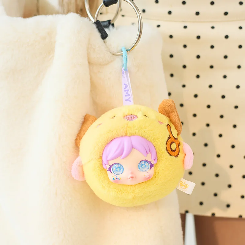 100% حقيقية ايمي صغيرة اثني عشر زودياك سلسلة صندوق أعمى شعبية دمية فتاة هدية العصرية اللعب لطيف أفخم قلادة عطلة اللعب الهدايا ﻿