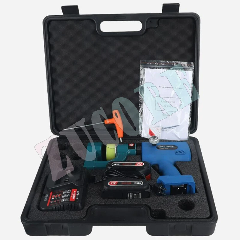 Rechargeable Electric Bridge Punching machine EZS-32 Iron sheet Hole Opening 16-32mm holes Portable Li-battery Hydraulic Puncher