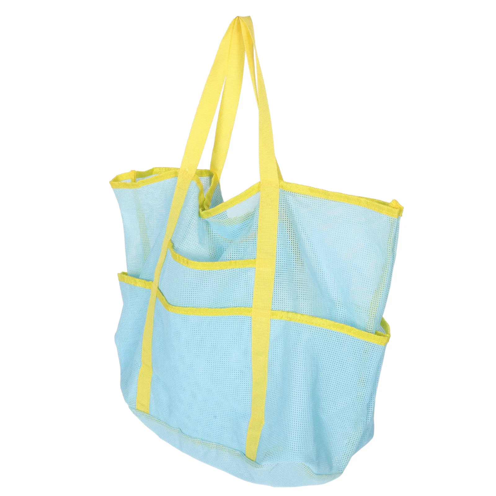 

Portable Mesh Swim Shower Bag Lightweight Beach Tote Multi-Functional Travel Organizer Handheld Storage Bag for Swim Gear Shower