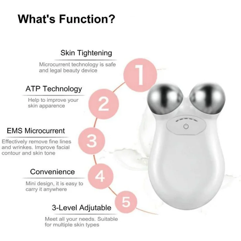 Home Beauty Device Skin Face Lifting Massager Skin Tightening Facial Wrinkles Remove Therapy Tool