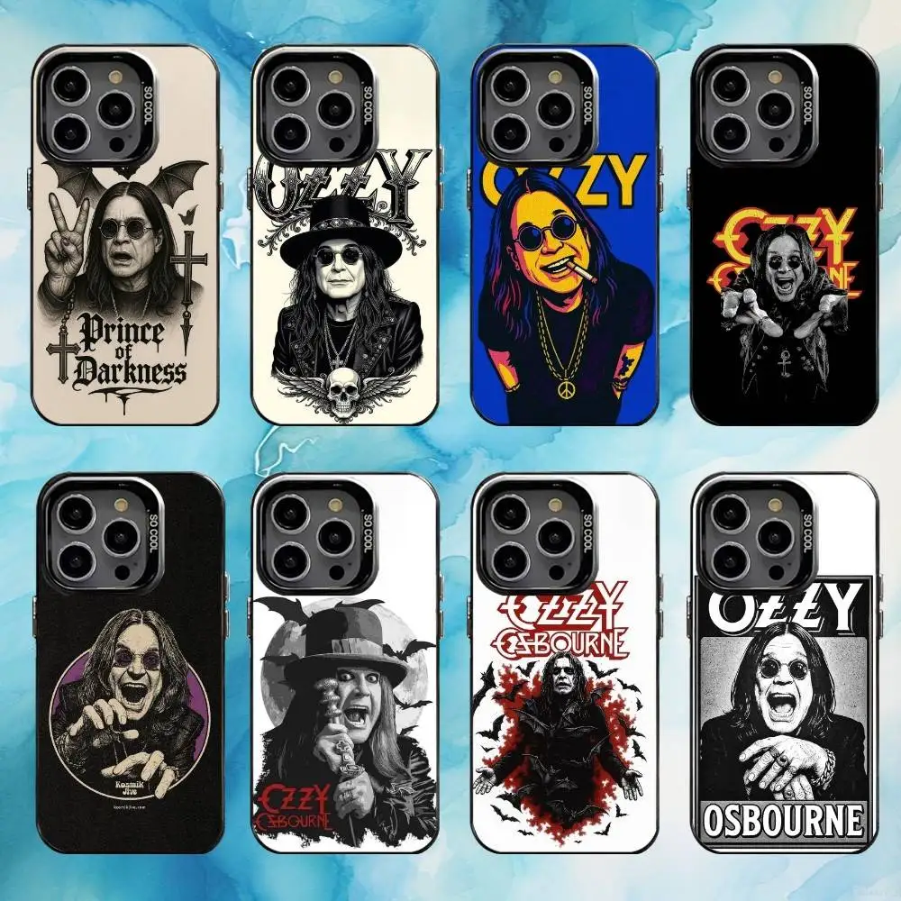 

Rock Band O-Ozzy Osbourne Phone Case For iPhone17,16,15,14,13,12,11 Plus,Pro Max Black Candy Matte Shockproof Cover