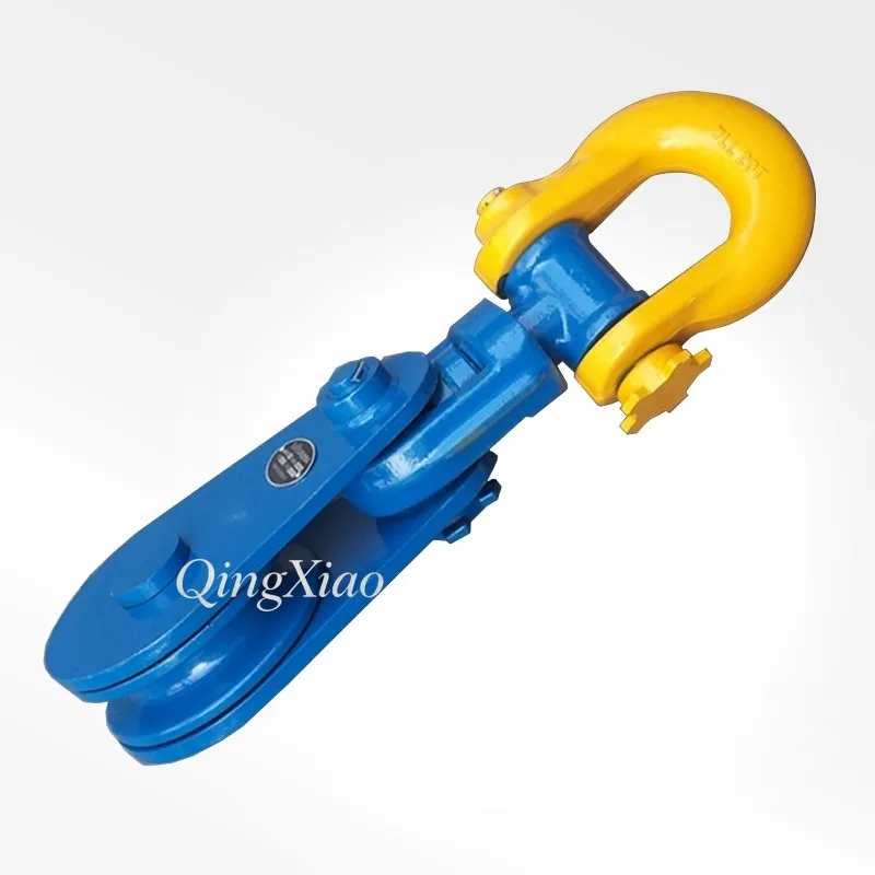 High Strength Import Quality Marine Heavy Lifting Block Heavy Guide Shackle American Type Fixed Movable Pulley Lifting Tool view 3