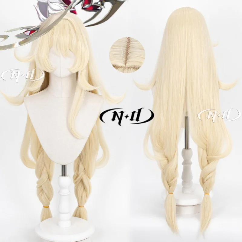 

ND Alice Genshin Impact Косплей Парики Волосы Шиньон для Comic-con Косплейер Хэллоуин Костюм Вечеринка Тема Термостойкий