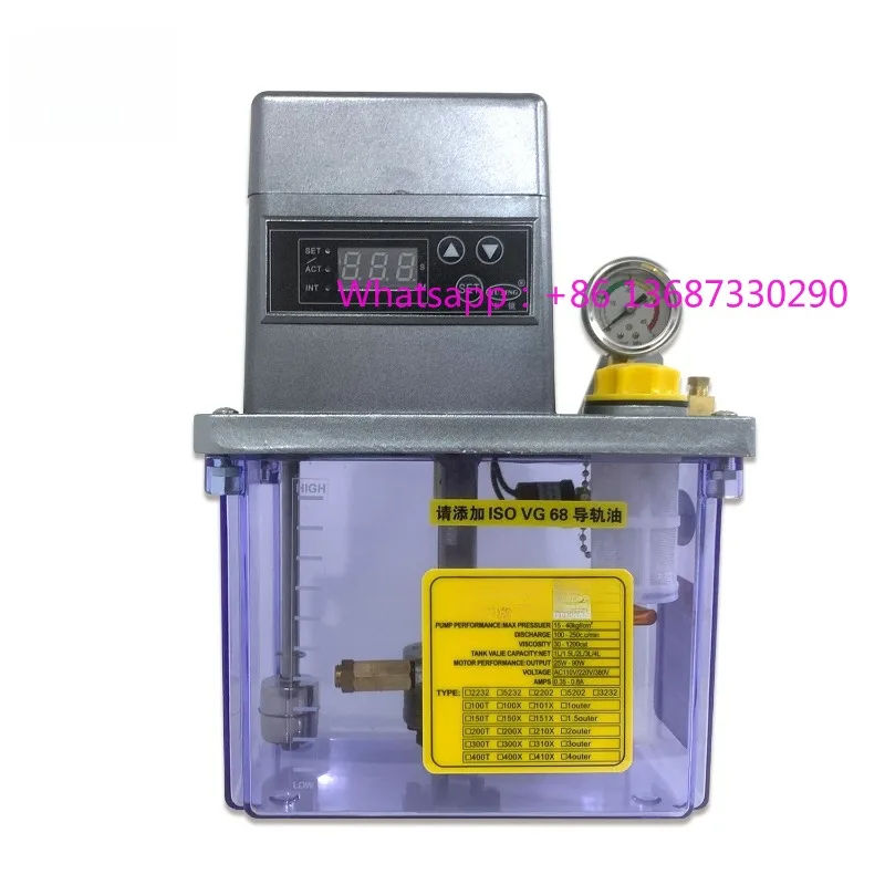 1pcs BE2232-2L electric single display thin oil lubrication pump oil inje-ction machine oil extraction pump