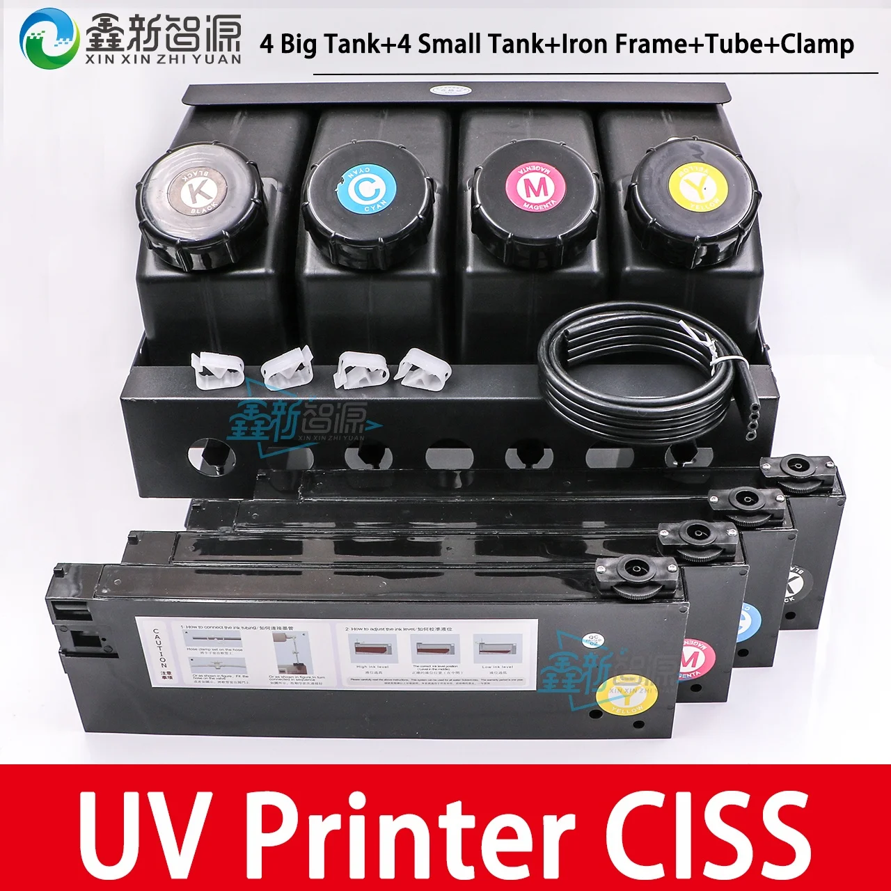 

2025 hot sale UV Printer 4 Color CISS Roland MUTOH MIMAKI Allwin Printer Ink Continuous Supply System
