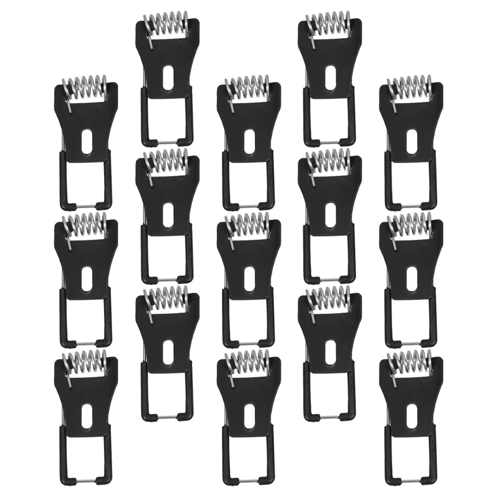 

15 Pcs Spring Bracket for Lighting Cold Rolled Sheet Metal Springs Downlight Clips Durable Reliable Versatile Suitable