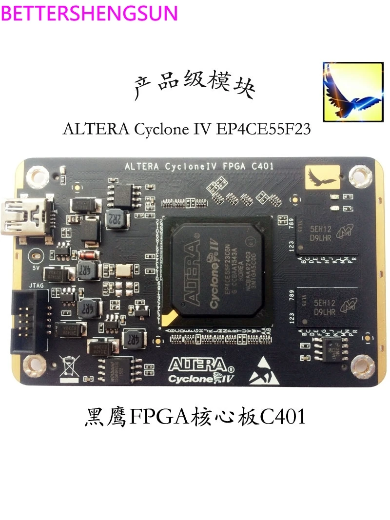 

FPGA core board C401 DDR2 LVDS изображение сетевой связи EP4CE55